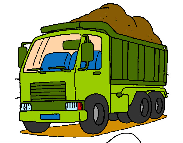 Desenho Camião de carga pintado por  kauacamil