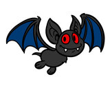 Desenho Morcego - vampiro pintado por jesuse
