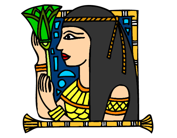 Desenho Cleopatra pintado por Bi999