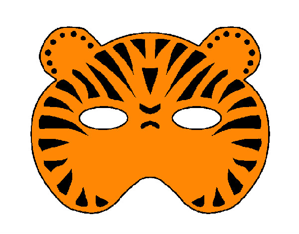 Desenho Tigre pintado por ludmilla