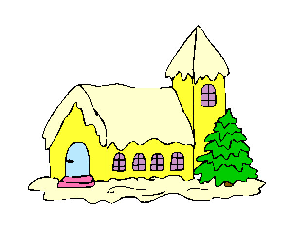 Desenho Casa pintado por dudda