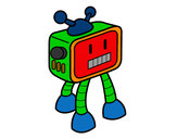 Desenho Robot TV pintado por Pfszczurek