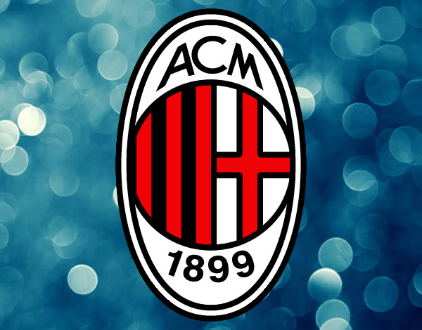 Desenho Emblema do AC Milan pintado por pedrohs