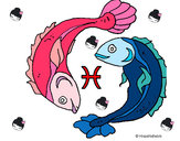 Desenho Pisces pintado por SHINee