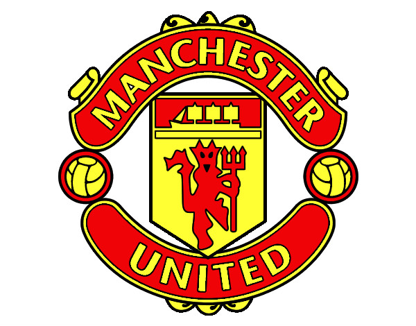Desenho Emblema do Manchester United pintado por edergois