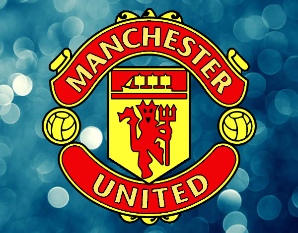 Desenho Emblema do Manchester United pintado por Lupper
