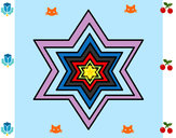Desenho Estrela 2 pintado por Solangests