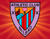 Desenho Emblema do Athletic Club pintado por cybele
