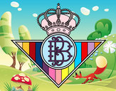 Desenho Emblema do Real Betis Balompié pintado por cybele