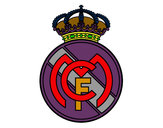 Desenho Emblema do Real Madrid C.F. pintado por PupuBiel
