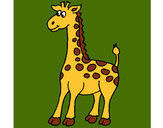 Desenho Girafa 4 pintado por Vinicius02