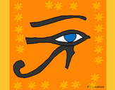 Desenho Olho de hórus pintado por Gabriel123