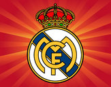 Desenho Emblema do Real Madrid C.F. pintado por IgorF