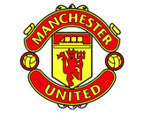 Desenho Emblema do Manchester United pintado por ViniiQM