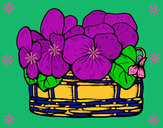 Desenho Cesta de flores 12 pintado por joyce-iris