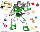 Desenho Buzz Lightyear pintado por BERTO
