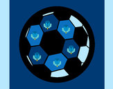 Desenho Bola de futebol III pintado por jamylly