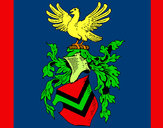 Desenho Escudo de armas e águia pintado por Escudo
