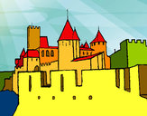 Desenho Castelo antigo pintado por LuizinhoPA