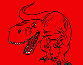 Desenho Tiranossaurus Rex aborrecido pintado por PEDROHENRI