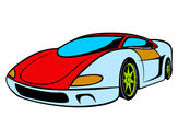 Desenho Carro esportivo pintado por yessica 