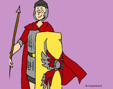 Desenho Soldado romano II pintado por ImShampoo