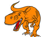 Desenho Dinossauro aborrecido pintado por Lucastarci