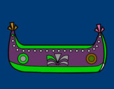 Desenho Barco indiano pintado por Anthonyela