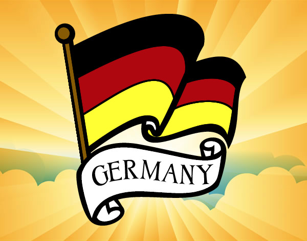 Desenho Bandeira da Alemanha pintado por PABLITO
