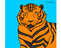 Desenho de Tigres para colorear