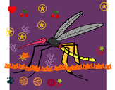 Desenho Mosquito pintado por GugaBrand