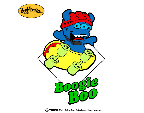 Desenho BoogieBoo pintado por lucs