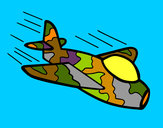 Desenho Avião da camuflagem pintado por StefanoBar