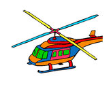 Desenho Helicoptero 3 pintado por fffi