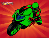 Desenho Hot Wheels Ducati 1098R pintado por MuriloBR