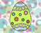 Desenho de Ovos de Páscoa para colorear