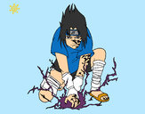 Desenho Sasuke pintado por juanlivia