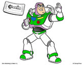 Desenho Buzz Lightyear pintado por kauanvini