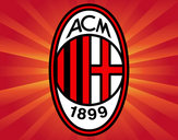 Desenho Emblema do AC Milan pintado por eduardofre