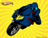 Desenho Hot Wheels Ducati 1098R pintado por gust