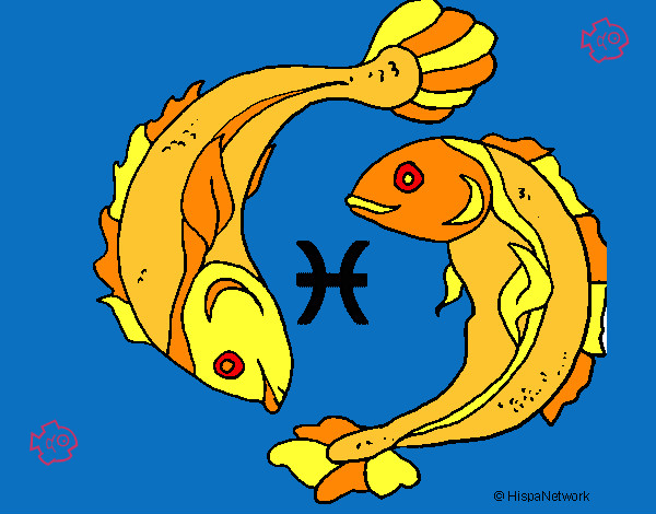 Desenho Pisces pintado por jhonatan9