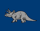 Desenho Triceratops pintado por gloriaa