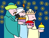 Desenho Os Reis Magos 3 pintado por SABRINAS 