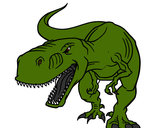 Desenho Tiranossaurus Rex aborrecido pintado por leila_anas