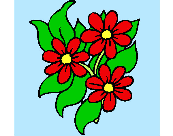Desenho Florzitas pintado por marcelle
