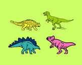 Desenho Dinossauros de terra pintado por eduardo2