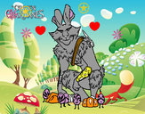Desenho Bunny, Coelhinho da Páscoa pintado por Luaa