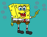 Desenho SpongeBob 5 pintado por ImShampoo