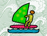Desenho Sinais de windsurf pintado por ImShampoo
