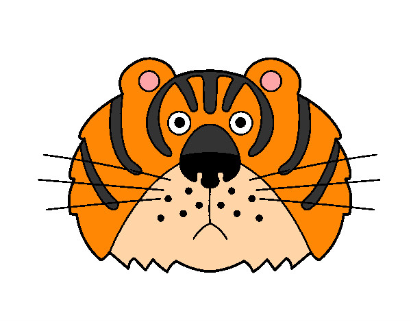 Desenho Tigre III pintado por Henrygui54